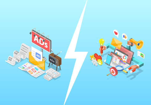 Traditional vs Digital Marketing
